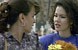Raquel y Ángela a la tumba