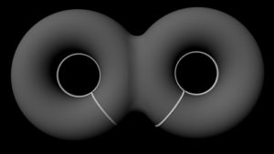 String on a Double Torus