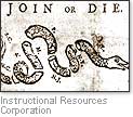[Picture of 'Join or Die' cartoon]