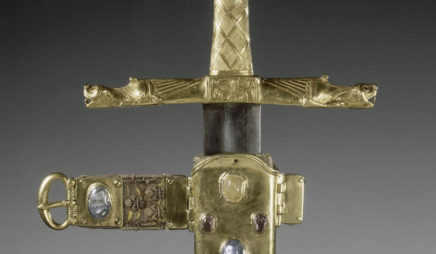 Coronation sword and scabbard of the Kings of France