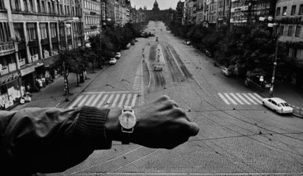 CZECHOSLOVAKIA. Prague. August 1968. Warsaw Pact Troops invade Prague. In front of the Radio Headquarters.