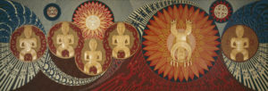 Te wehenga o Rangi Raua ko Papa (The Separation of Rangi and Papa)