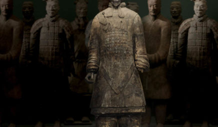 Terracotta Army (detail) from the Tomb Complex of Qin Shi Huangdi