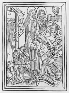 A page from the Ars Moriendi